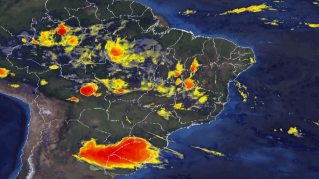 Alerta de chuvas intensas: Bataguassu em foco com 123 mm esperados