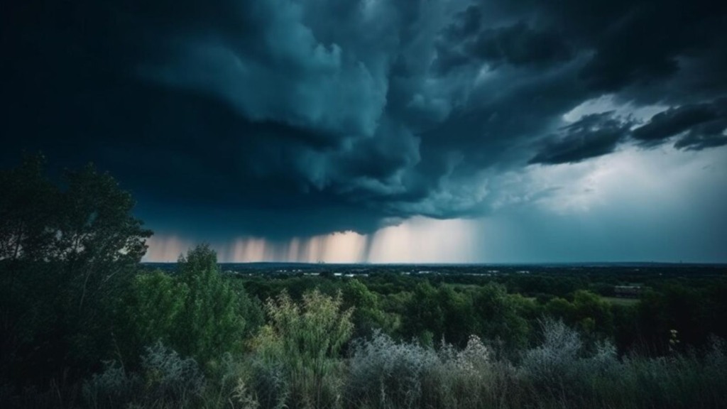 Tempestade tropical Akará está distante da costa brasileira, mas traz chuvas intensas