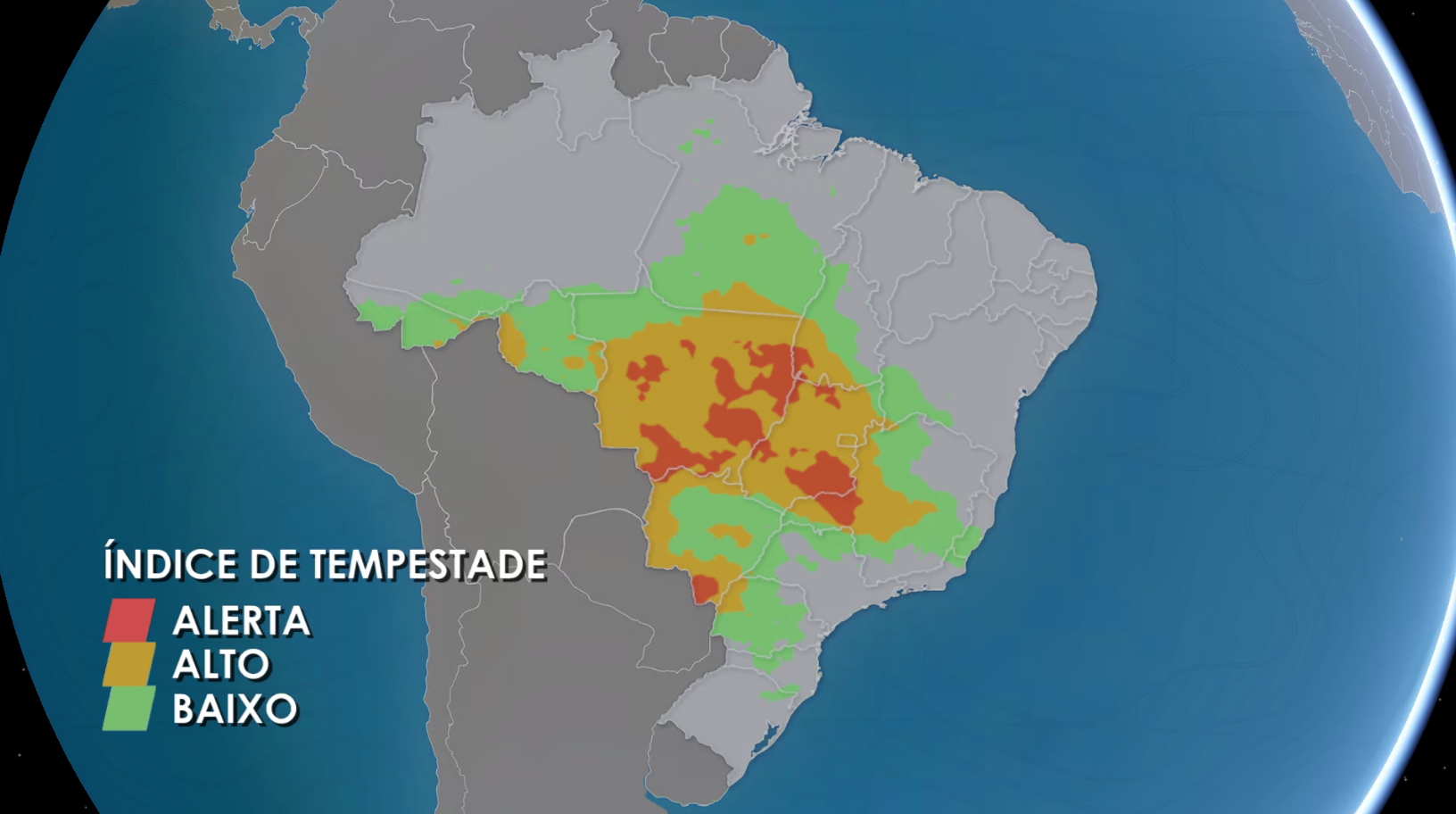 Chuva volumosa nos pastos! Expectativa é de até 230 milímetros. Saiba onde