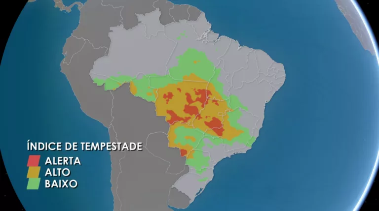 Chuva volumosa nos pastos! Expectativa é de até 230 milímetros. Saiba onde