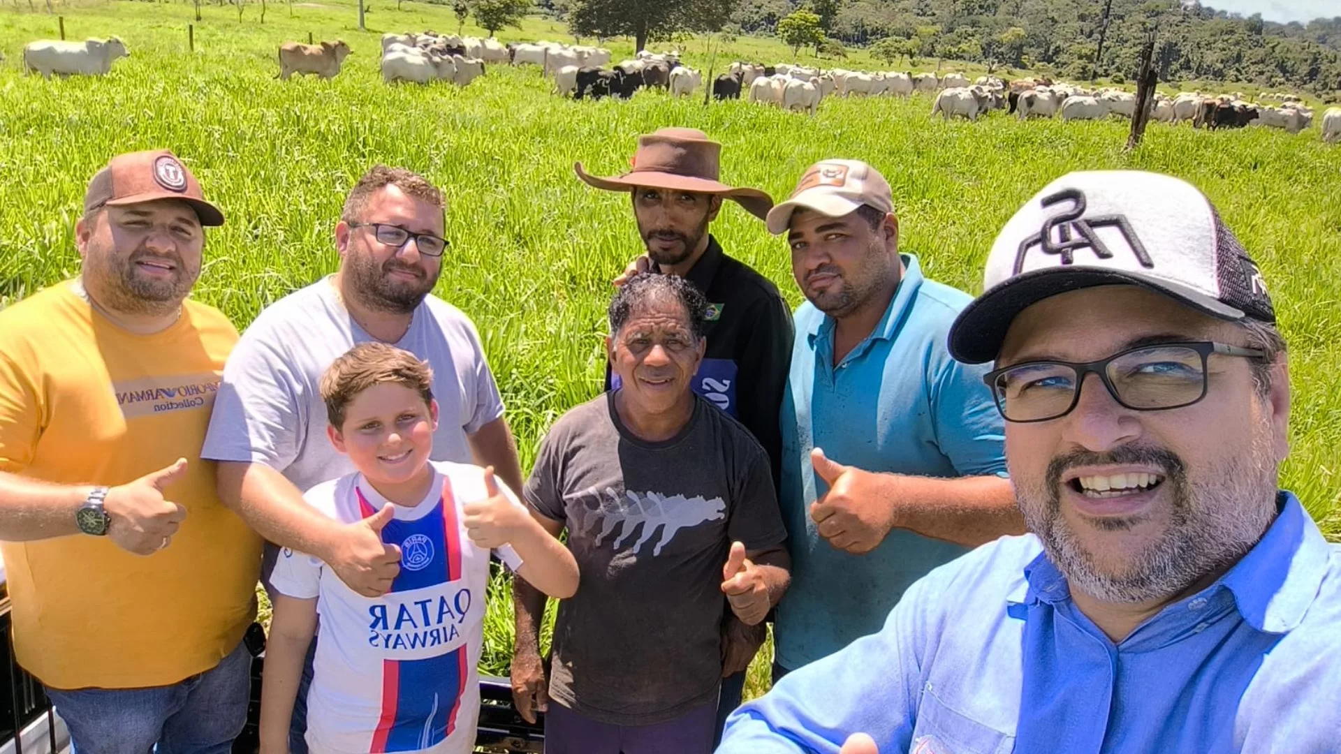 Pecuaristas de Rondônia mostra engorda “chique no úrtimo” com cocho e pastos no capricho