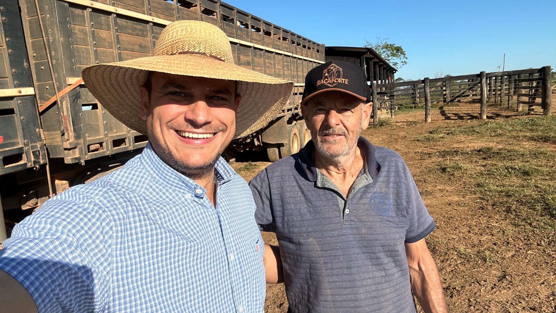 De Rondônia para a China! Idade não desanima e produtor é destaque com gadão tipo exportação