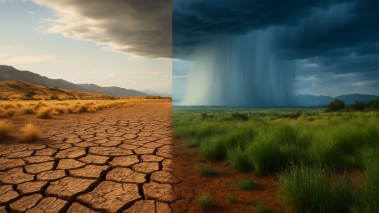 La Niña deve garantir chuva acima da média no Centro-Oeste e Sudeste até novembro (Foto: Reprodução)