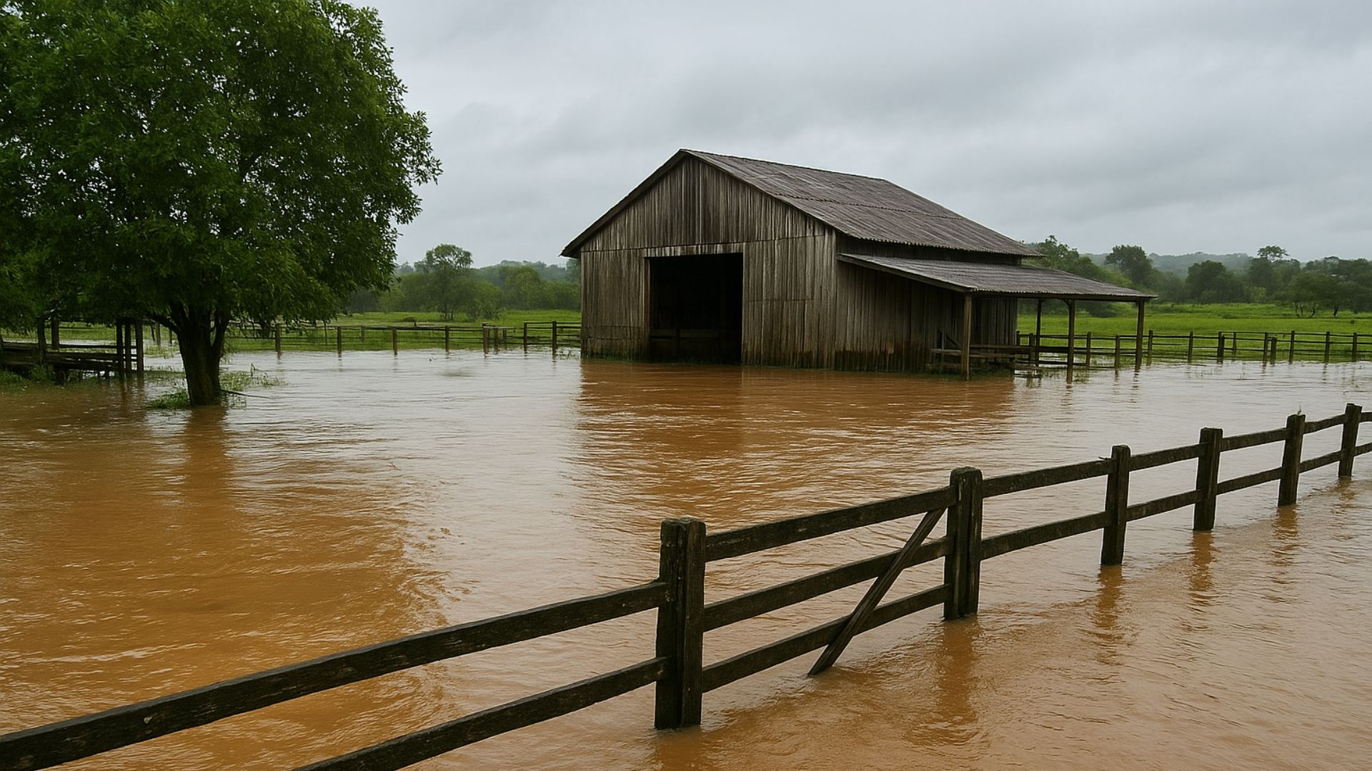 Ministério da Agricultura libera crédito para municípios prejudicados por eventos climáticos (Foto gerada por IA).